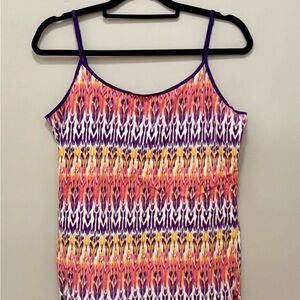 Arizona Jean Company Pink and Purple Tank Top